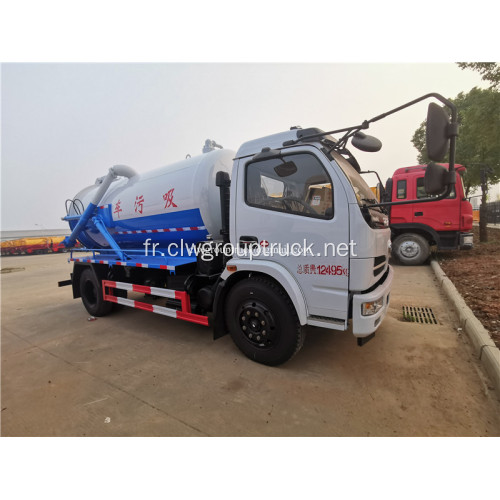 Camion d&#39;égout de nettoyage d&#39;égout d&#39;aspiration de Dongfeng